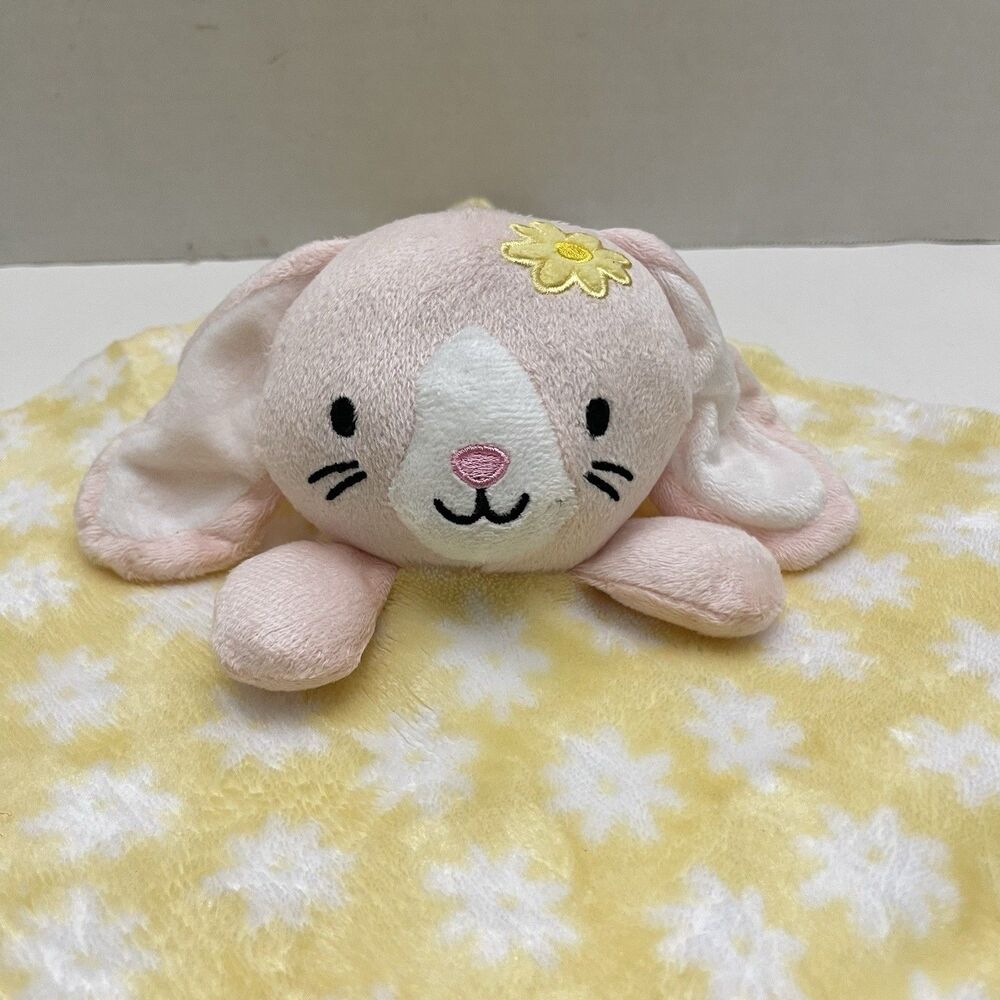 Parents Choice Bunny Rabbit Lovey Security Blanket Plush Satin Bottom 12” Walmar